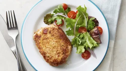 Parmesan-Crusted Pork Chops