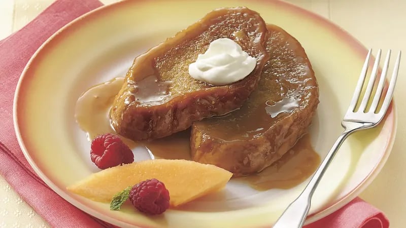 Baked Caramel French Toast