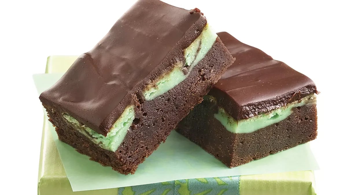 Gourmet Mint Brownies