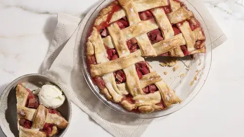 Strawberry-Rhubarb Pie