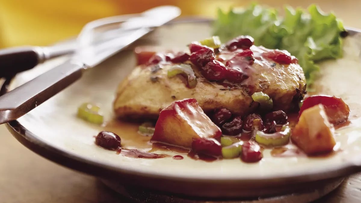 Apple-Cranberry-Sage Chicken