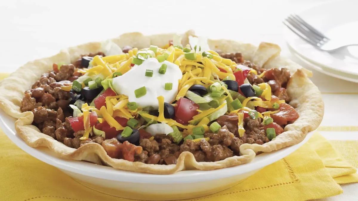 Taco Salad Pie