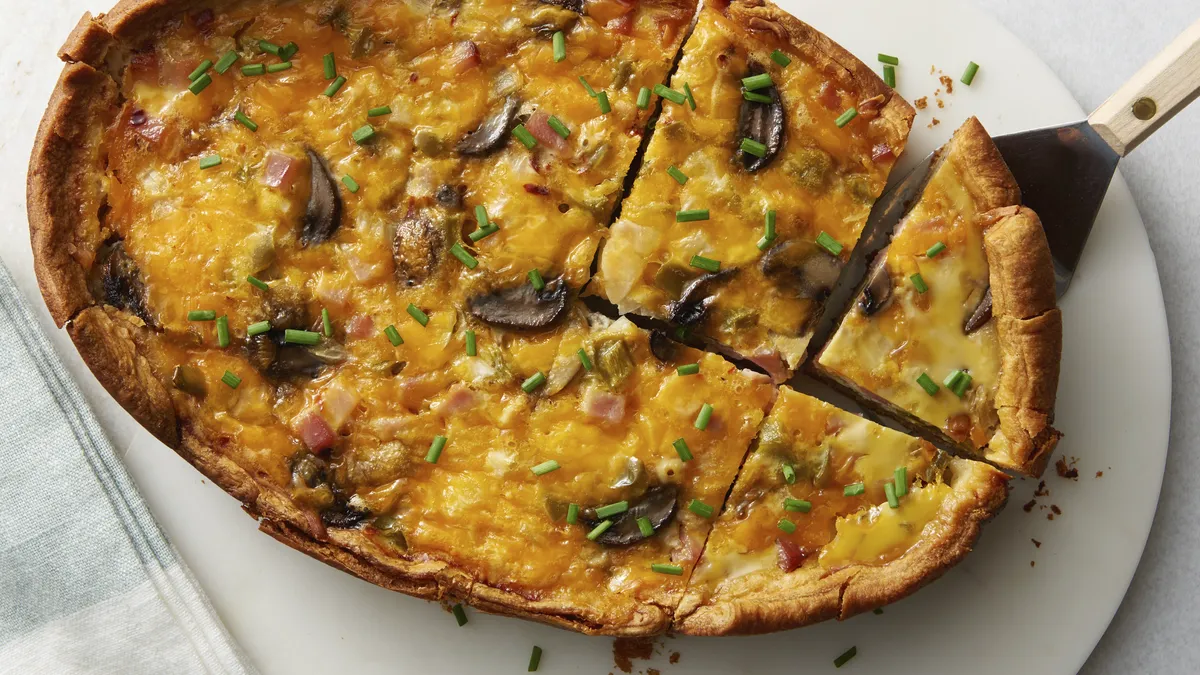 Slow-Cooker Denver Omelet Breakfast Pie