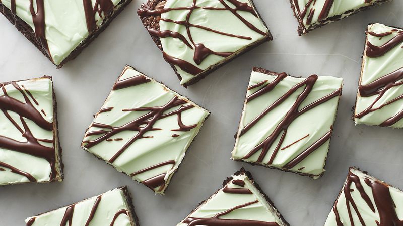 Mint-Chocolate Brownies Recipe - BettyCrocker.com