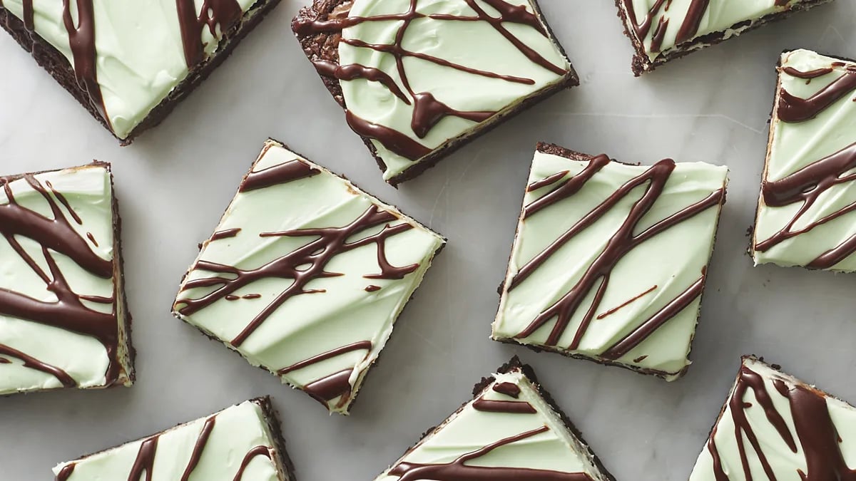 Mint-Chocolate Brownies