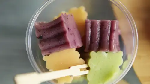 Lime Green Smoothie Poppers
