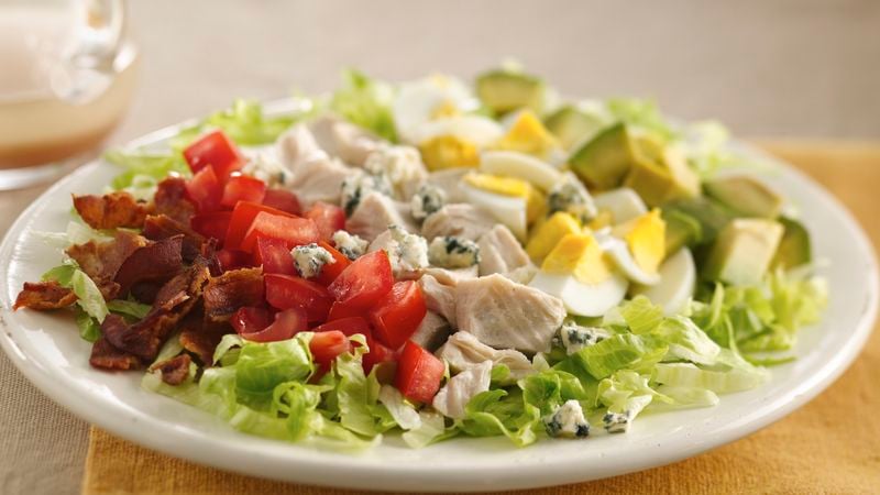 Delicious Cobb Shaker Salads at Needham High School