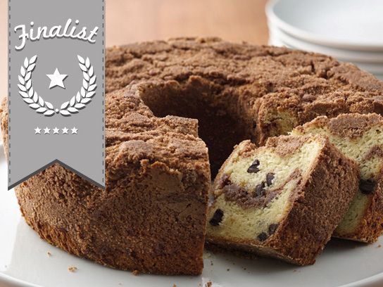 Yogurt Chocolate Chip Coffee Cake