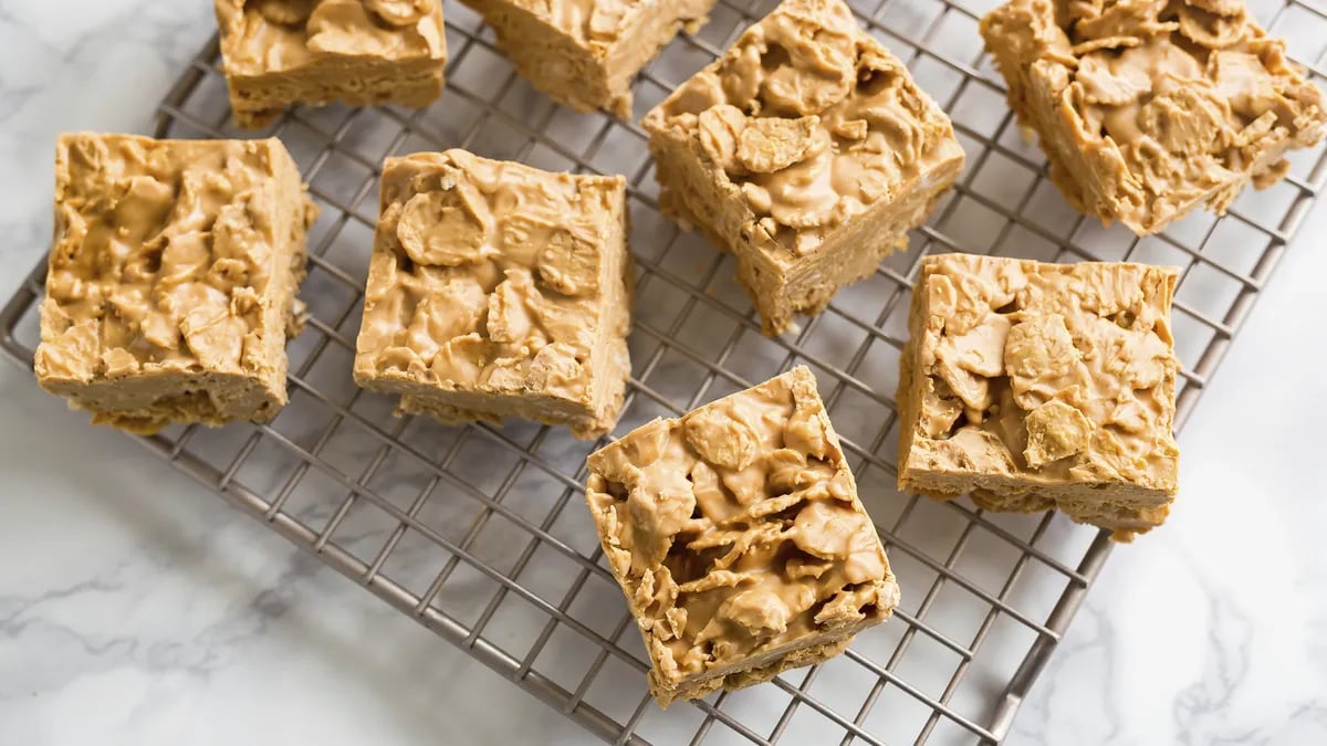 No-Bake Peanut Butter Snack Bars