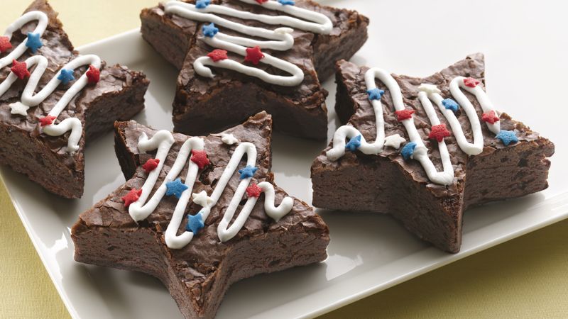Traditional Star Brownies