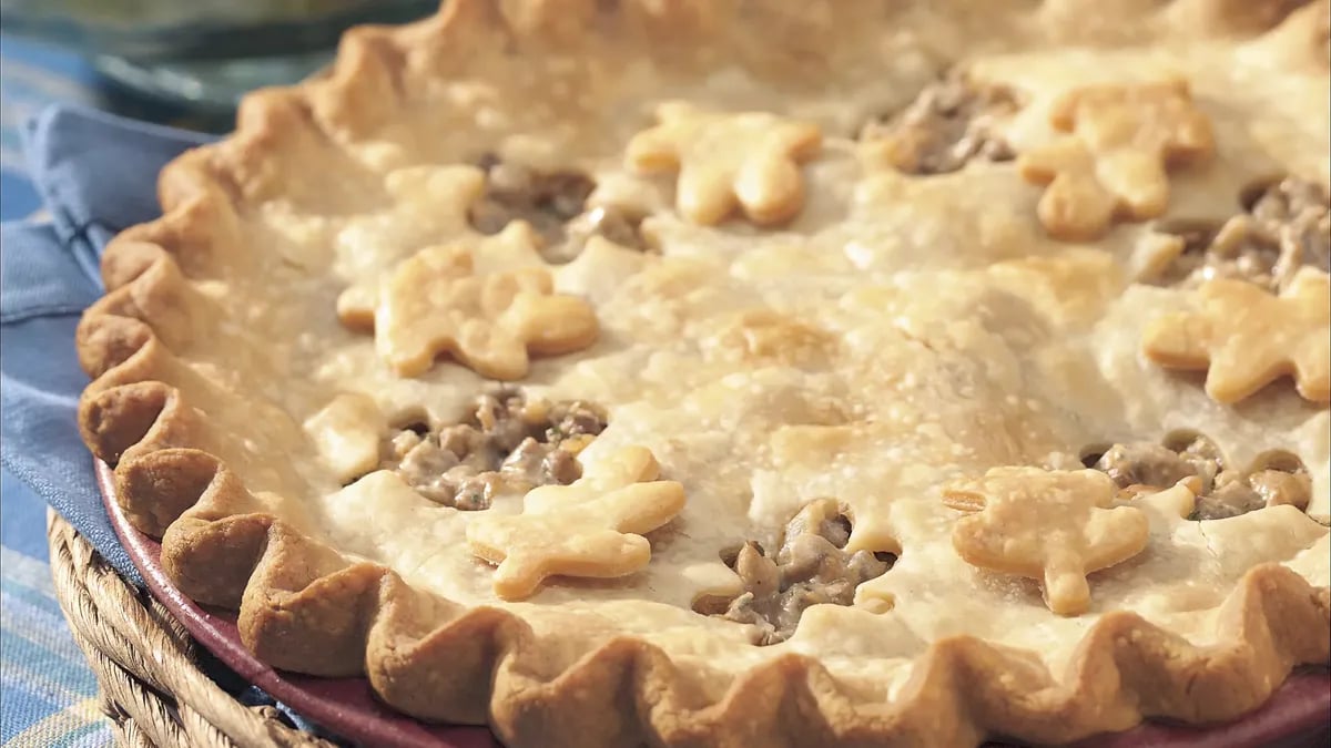 Savory Beef and Mushroom Pie