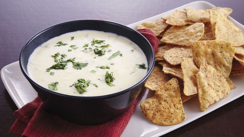 Slow-Cooker Green Chile Queso Dip