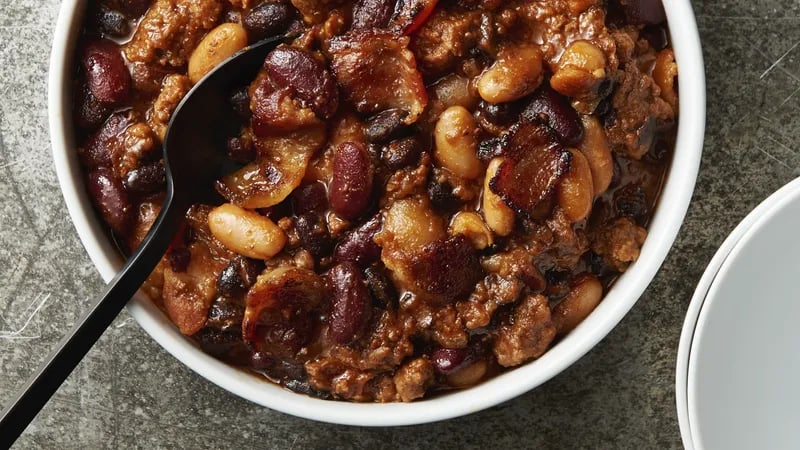 Slow-Cooker Cowboy Beans