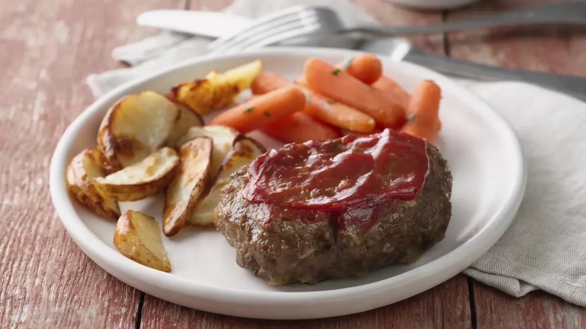 Grilled Meatloaf Dinner Foil Packs