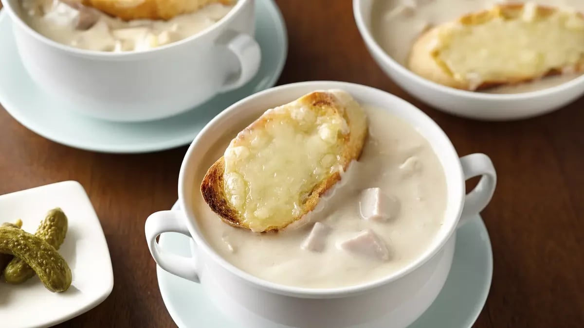 Croque Monsieur Soup