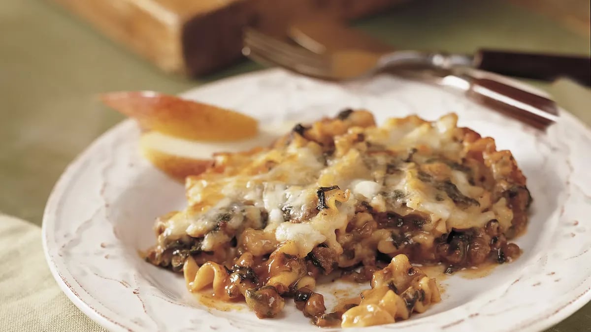 Spinach-Lasagna Casserole