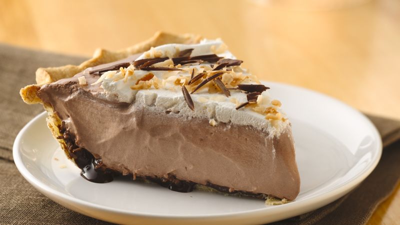 Toasted Coconut Mochaccino Pie