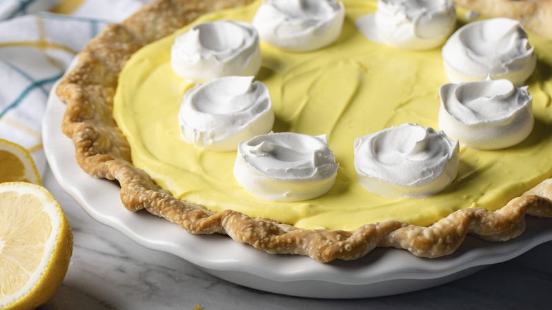 Luscious Lemon Cream Pie Recipe - Pillsbury.com