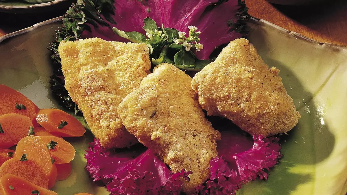 Cajun Oven Fried Trout