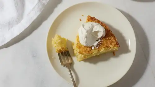 Impossibly Easy Coconut Pie 
