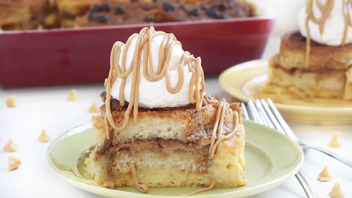 Peanut Butter French Toast Casserole