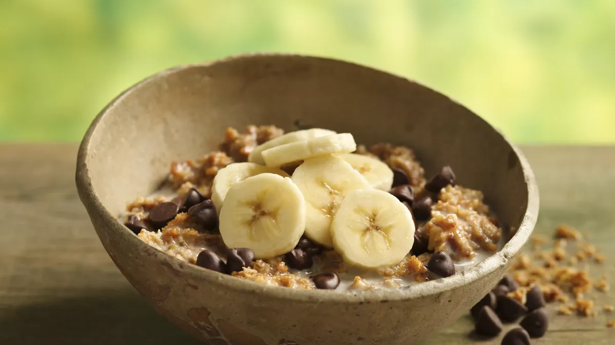 Banana-Chocolate Chip Gran-Oatmeal