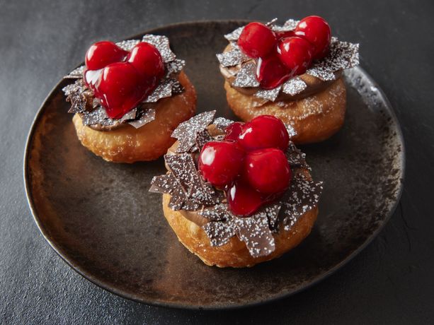 Inside Out Black Forest Donuts