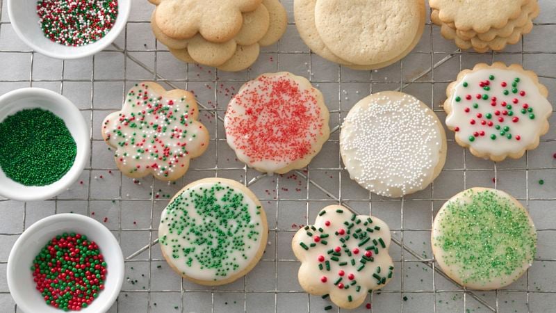 Classic Sugar Cookies (Cookie Exchange Quantity)