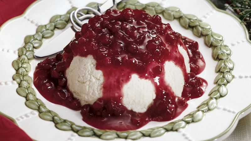 Creamy Cheese Spread with Brandied Cranberries