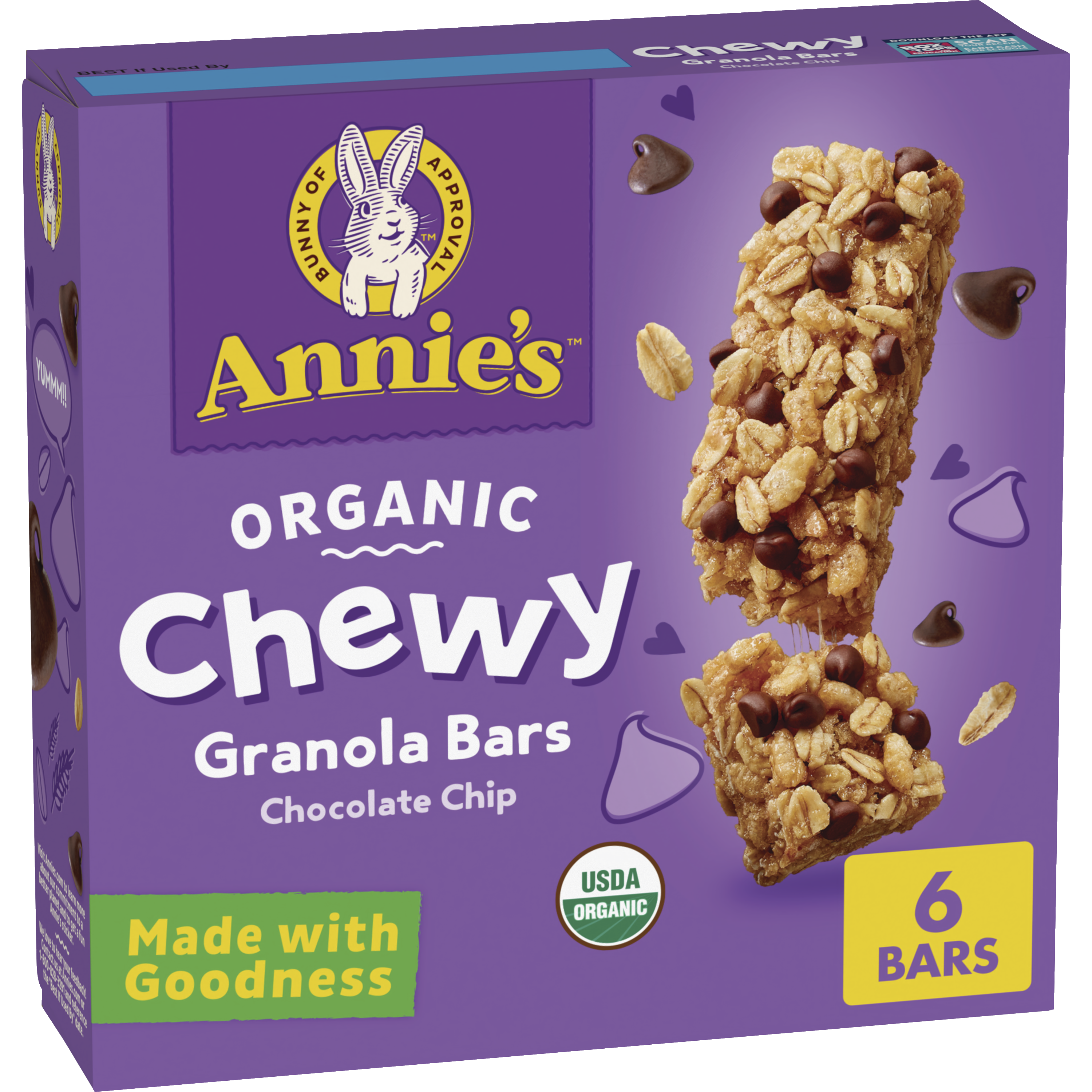 Organic Chewy Granola Bars & Chocolate Chip | Annie's Homegrown