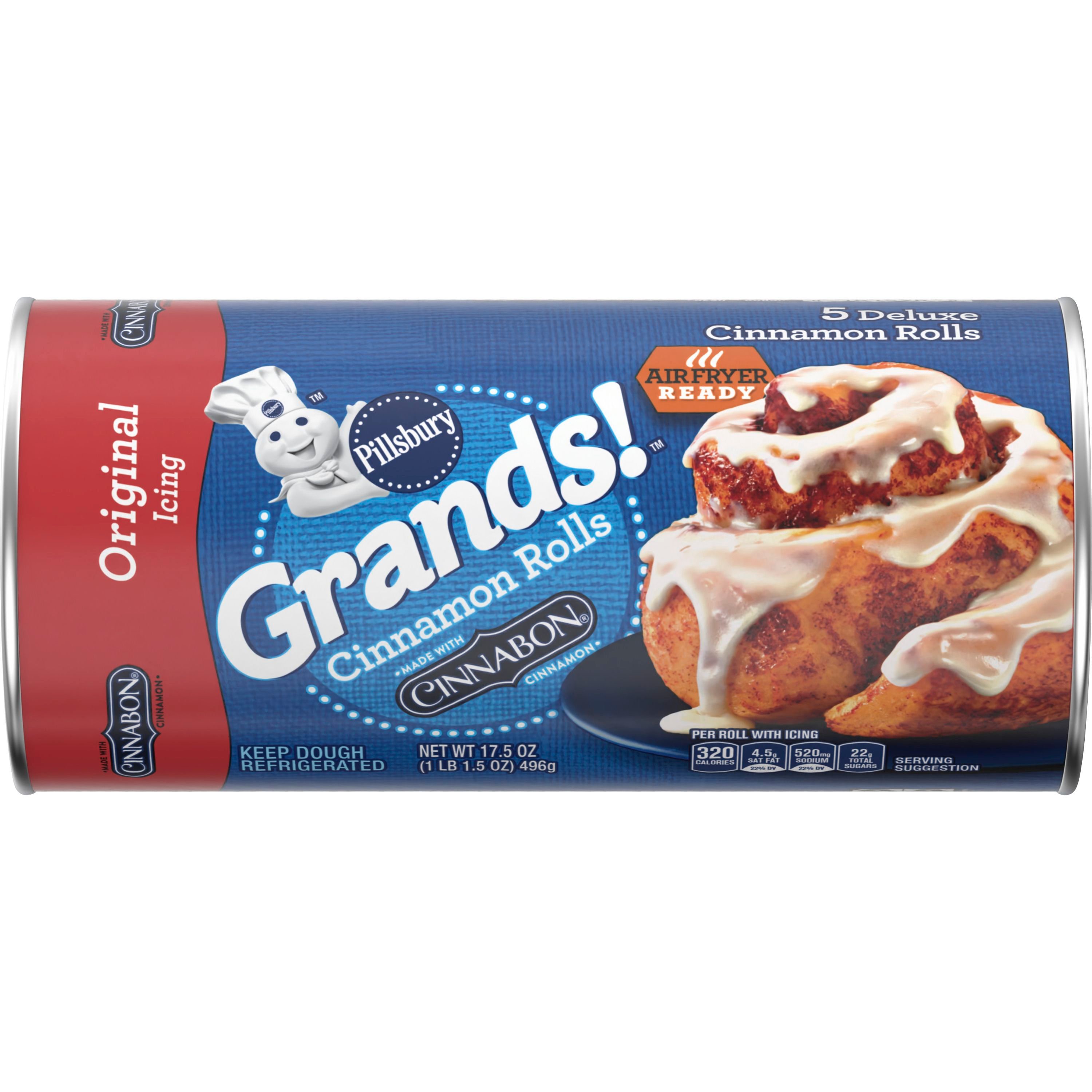Pillsbury™ Grands!™ Cinnamon Rolls with Original Icing (5 count) - Front