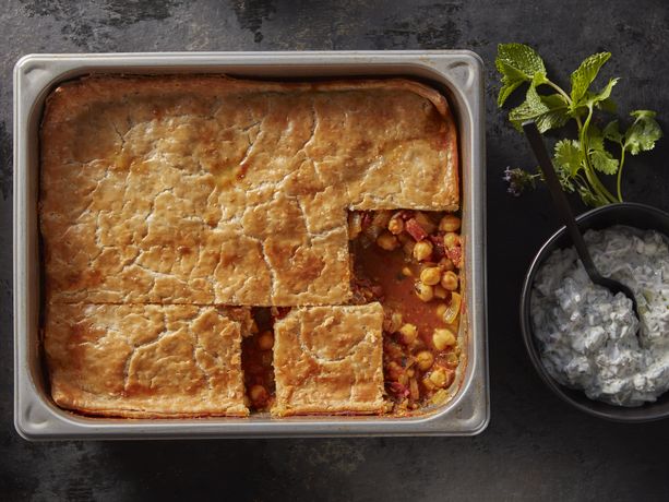 Chana Masala Pot Pie