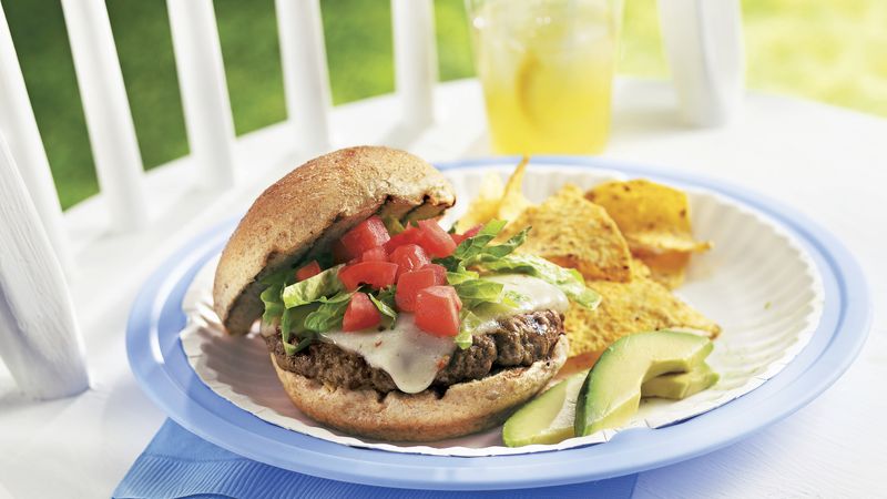 Grilled Taco Burgers
