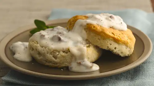 Unbeatable Sausage Gravy and Biscuits