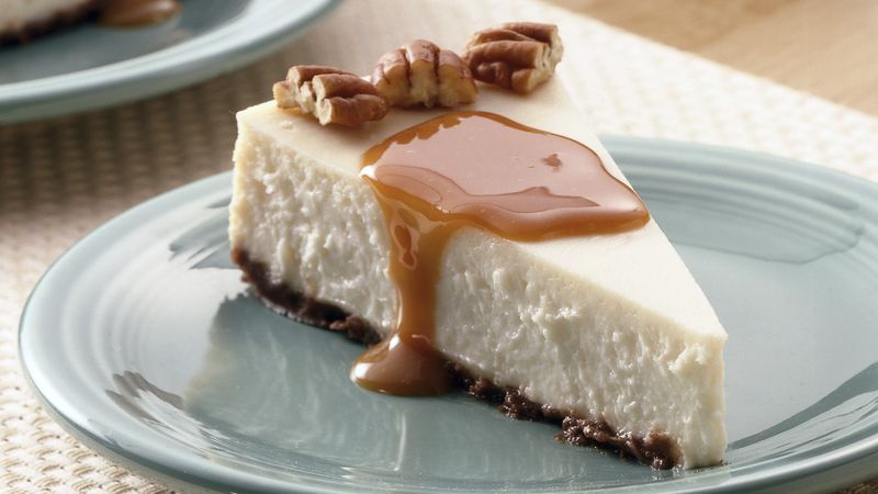 Creamy Vanilla-Caramel Cheesecake