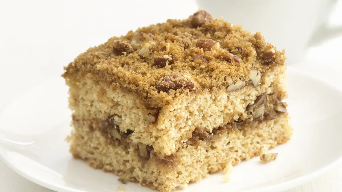Skinny Streusel Coffee Cake