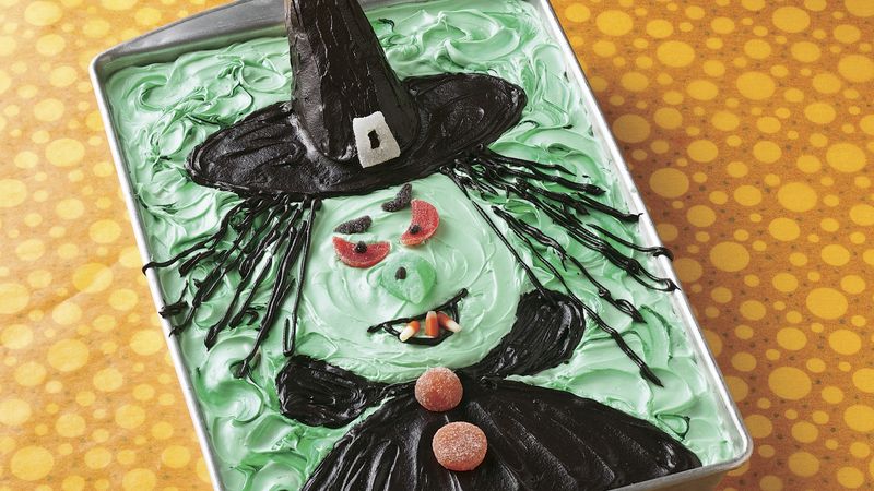 Scary Witch Cake