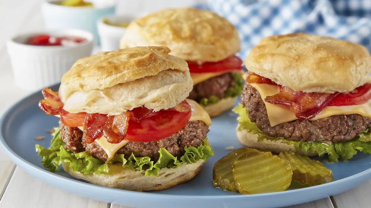 Biscuit Hamburgers