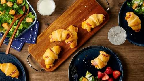 The Best Ham and Cheese Crescent Rolls - Grilled Cheese Social