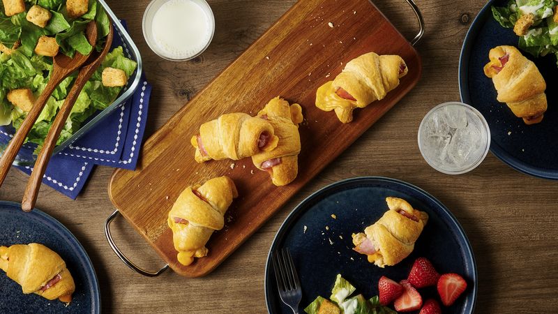 Ham and Cheese Crescent Rolls