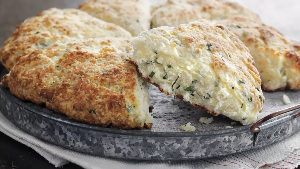 Parmesan-Chive Scones