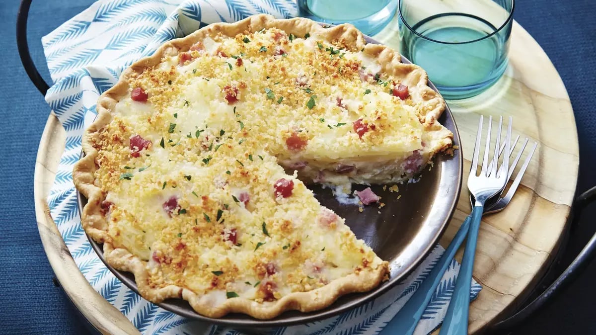 Ham and Scalloped Potato Pie