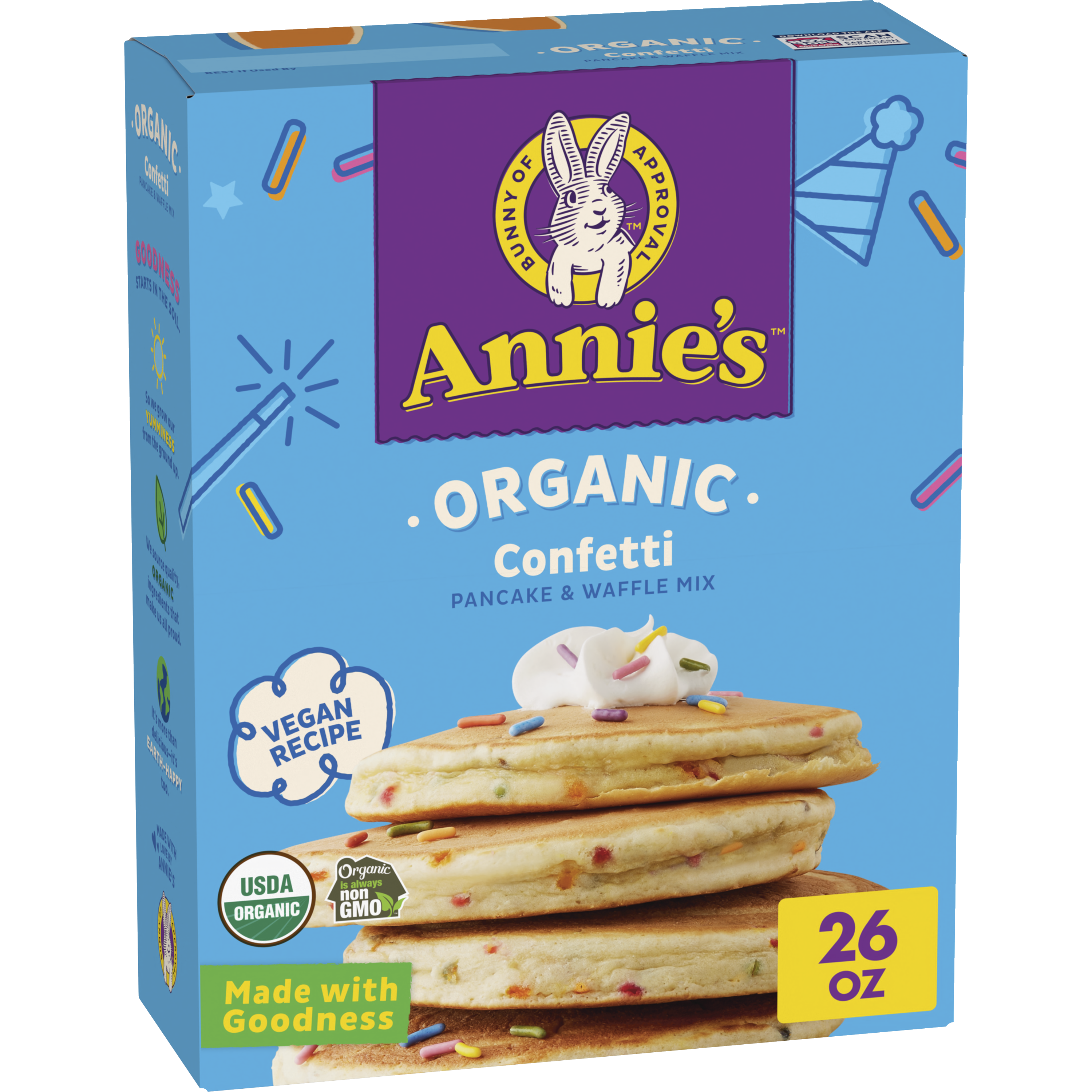 Organic Confetti Pancake & Waffle Mix | Annie's