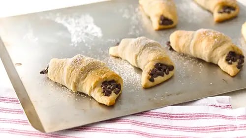 Chocolate-Filled Crescents