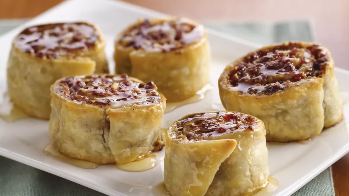 Cranberry-Orange Baklava Pinwheels