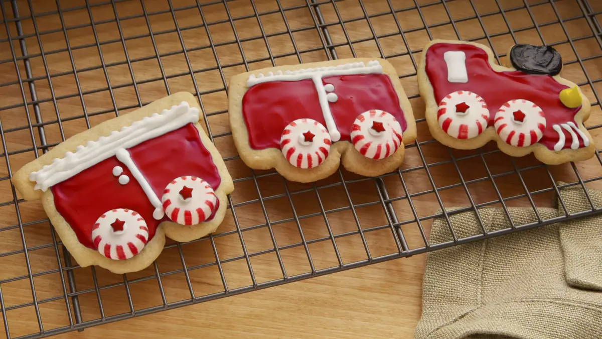 Choo Choo Train Cookies