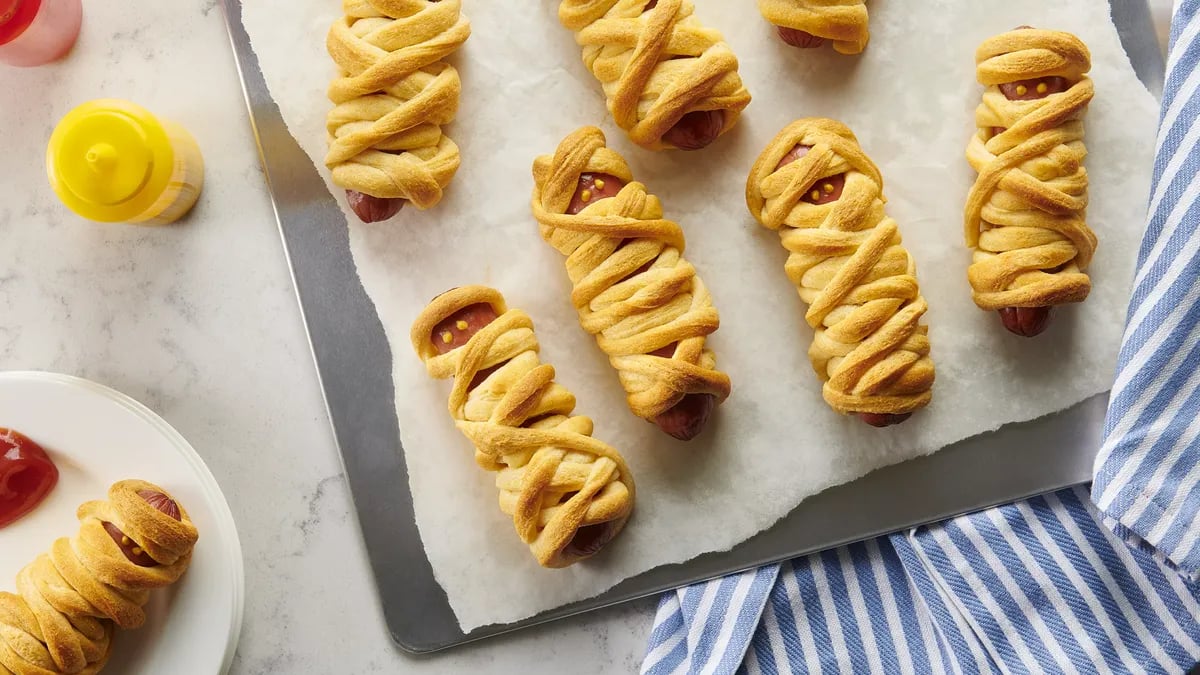 Cornbread Mummy Dogs