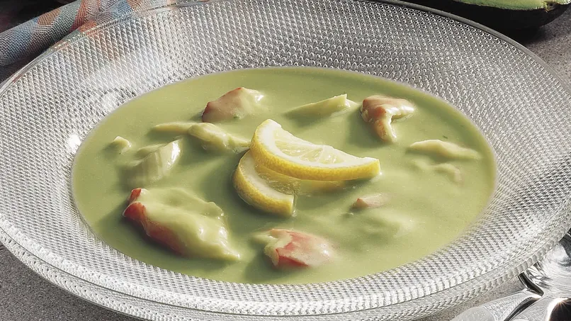 Avocado-Crab Soup