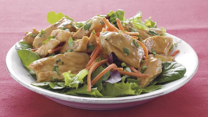 Chicken Satay Salad