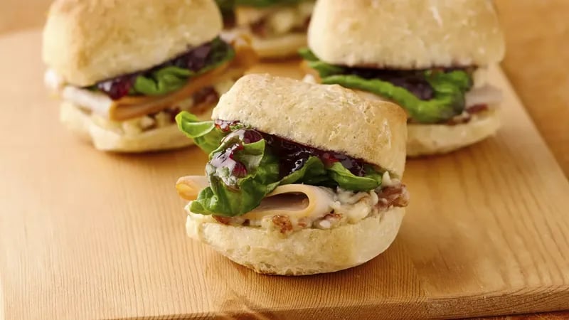 Turkey and Cherry Sandwich Minis